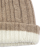 New Arrival 100% Pure Cashmere Beanie Popular Ribbed Hats For Men Women