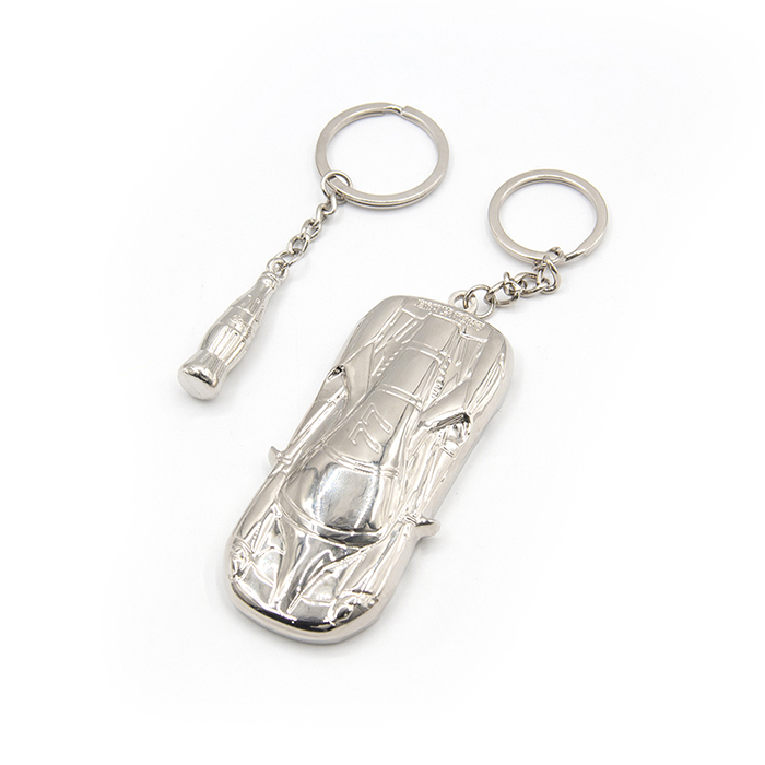 Wholesale Cheap Price Custom Personalized Metal 3D Toy Car Model Shaped Keyring Keychain