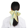 Custom Logo Printed Classic Silk Skinny Scarves Cheap Promotion Silk Scarf For Women