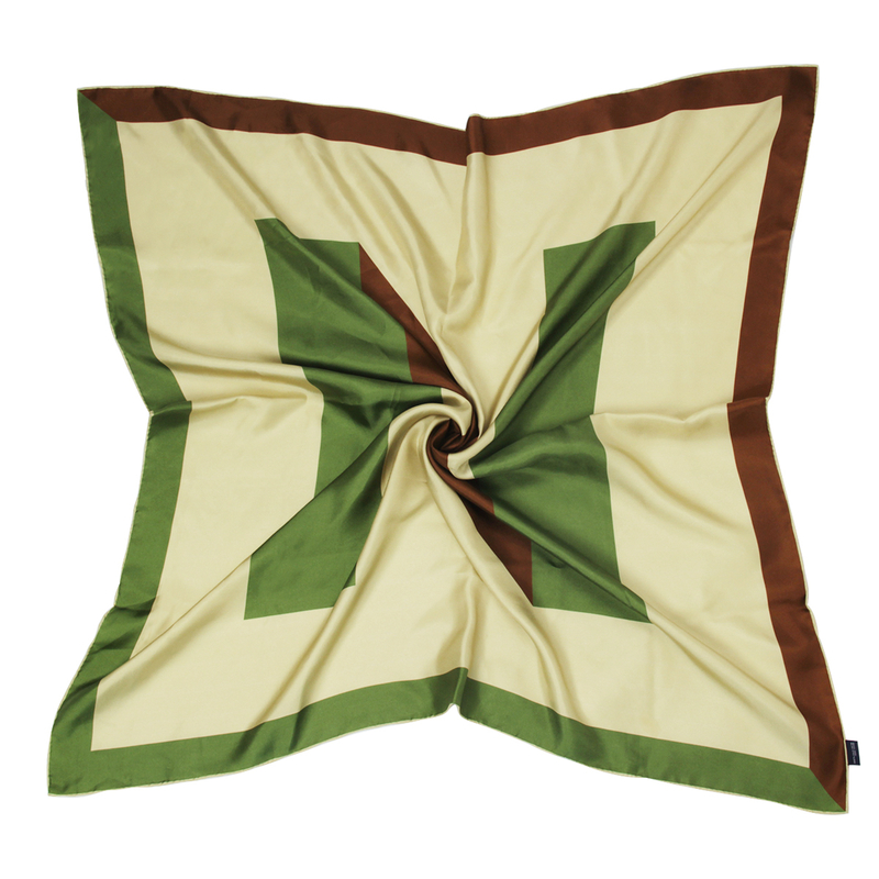 Wholesale Custom Luxury Silk Scarf Printed Square 100% Pure Mulberry Silk Scarf For Women