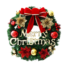 High Quality Christmas Ornament Wreath Christmas Decoration Garland With Lighting