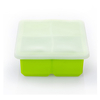 High Quality Custom Reusable And Bpa Free 4 Cavity Silicone Square Ice Cube Tray