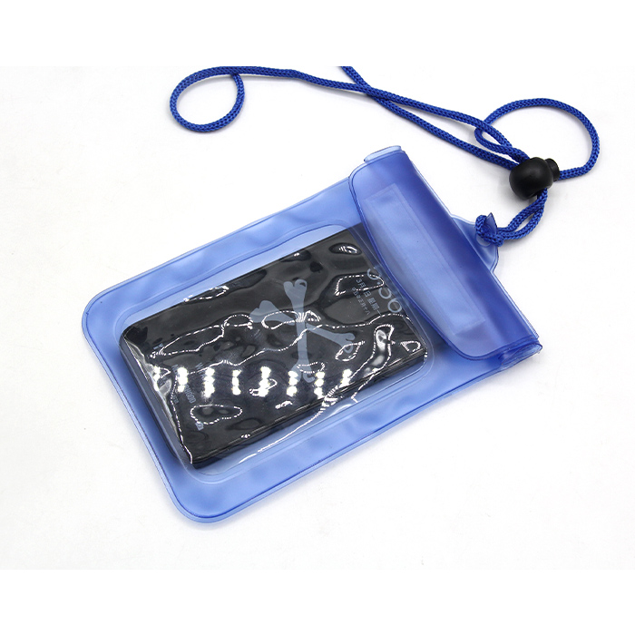 Factory Direct Sale Mobile Phone Waterproof Pouch Bags With Lanyard