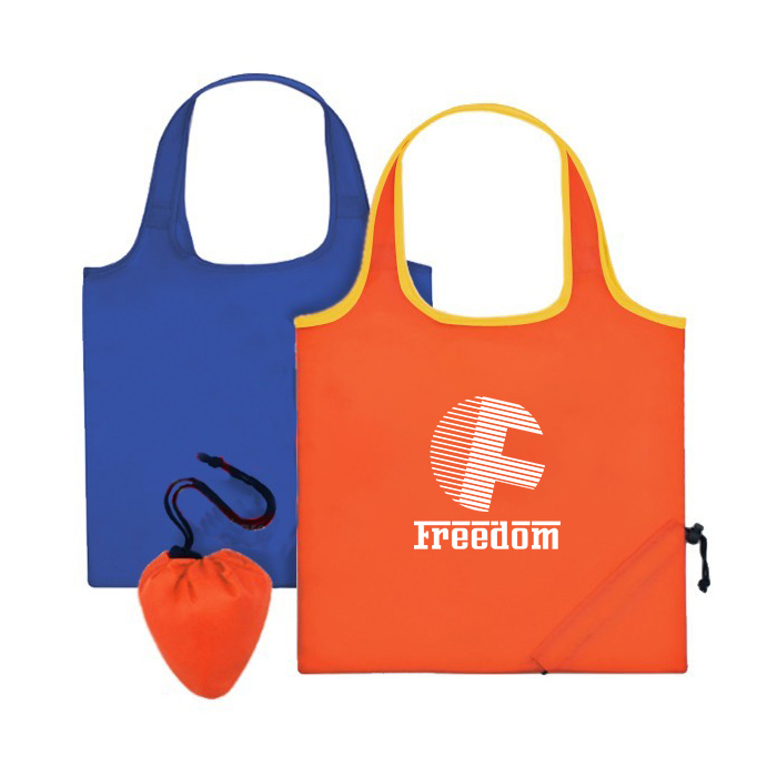 Eco Friendly Wholesale Custom Cheap Reusable Polyester Foldable Shopping Bag