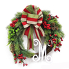 Custom Design Christmas Wreaths Grapevine Artificial Christmas Wreath